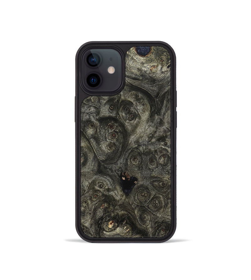 iPhone 12 mini Wood Phone Case - Kenji (Wood Burl, 822630)