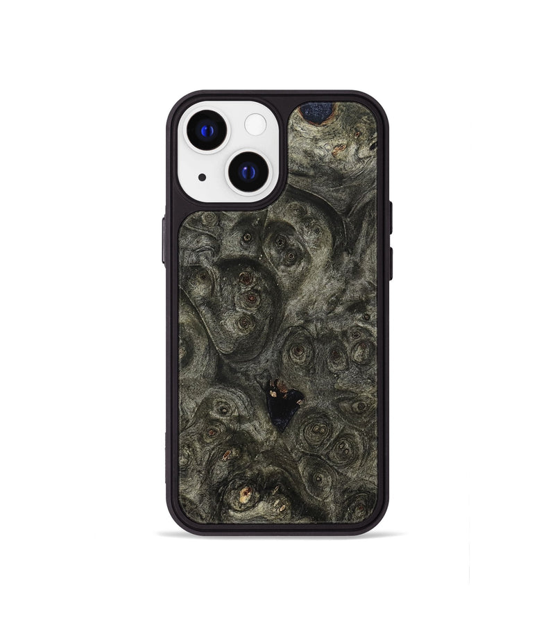 iPhone 13 mini Wood Phone Case - Kenji (Wood Burl, 822630)