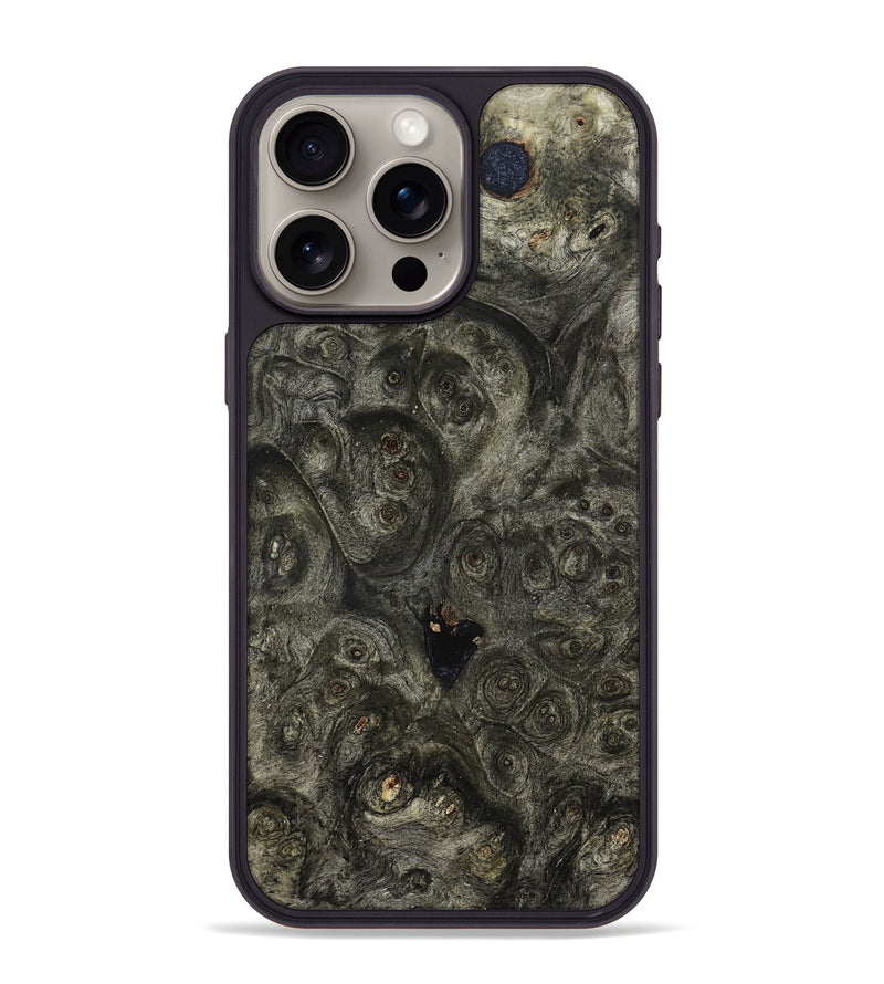 iPhone 15 Pro Max Wood Phone Case - Kenji (Wood Burl, 822630)