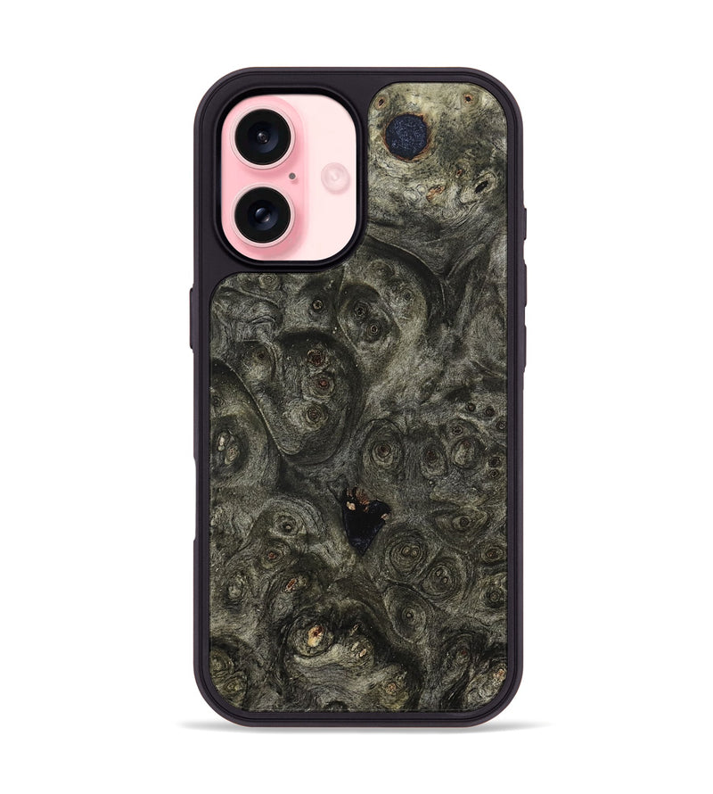 iPhone 16 Wood Phone Case - Kenji (Wood Burl, 822630)