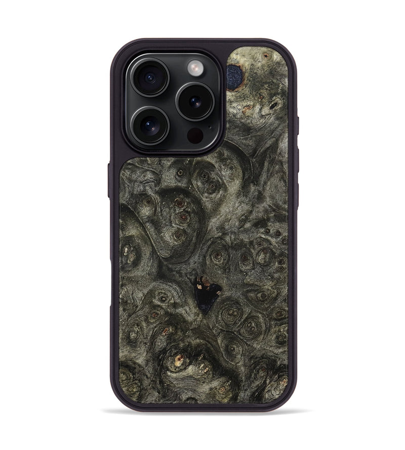 iPhone 16 Pro Wood Phone Case - Kenji (Wood Burl, 822630)