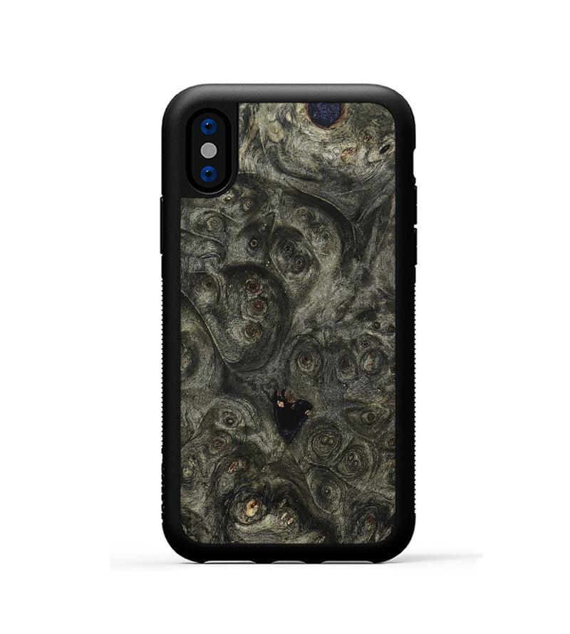 iPhone Xs Wood Phone Case - Kenji (Wood Burl, 822630)