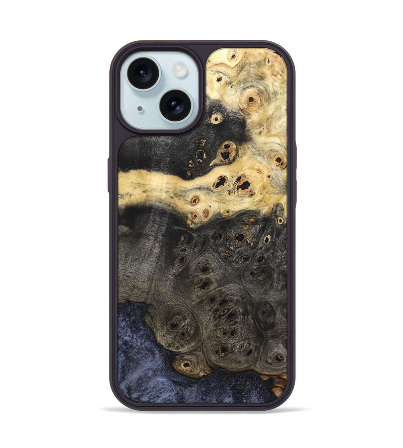 iPhone 15 Wood Phone Case - Dayna (Wood Burl, 822631)