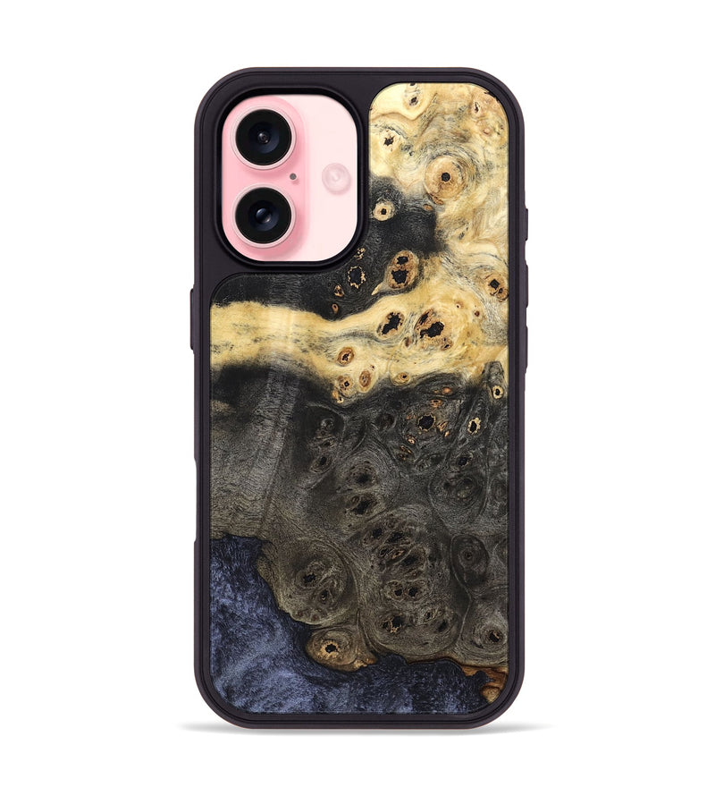 iPhone 16 Wood Phone Case - Dayna (Wood Burl, 822631)
