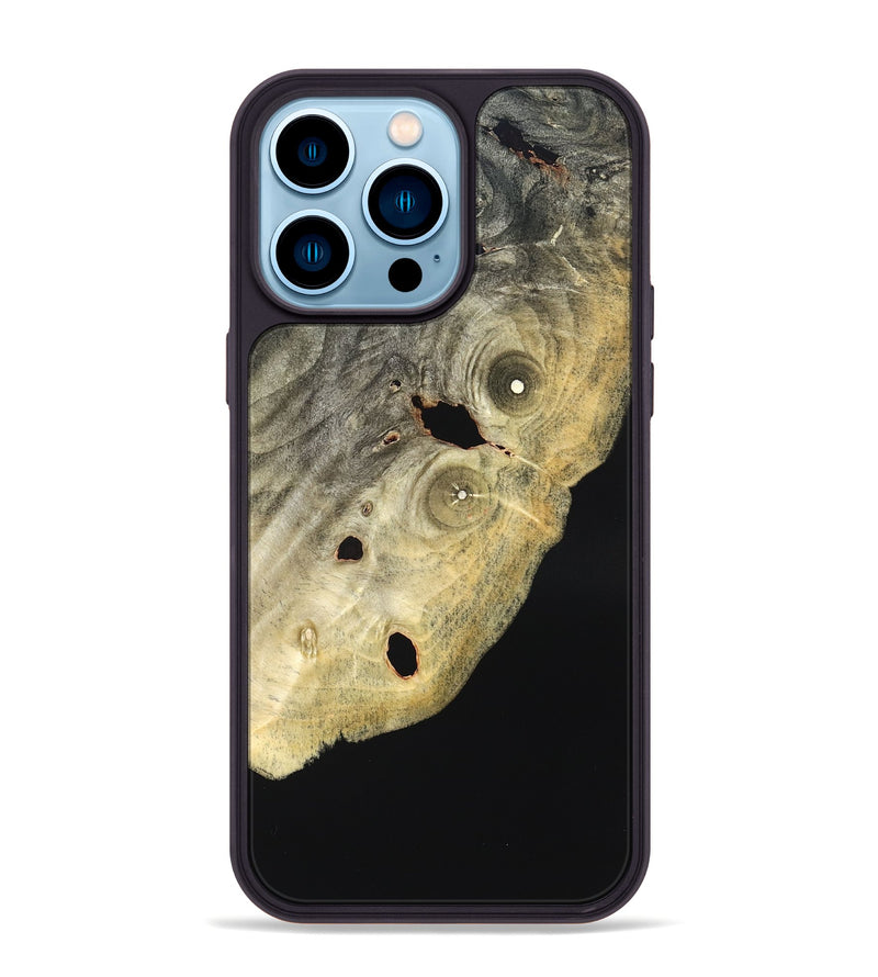 iPhone 14 Pro Max Wood Phone Case - Shelia (Wood Burl, 822632)
