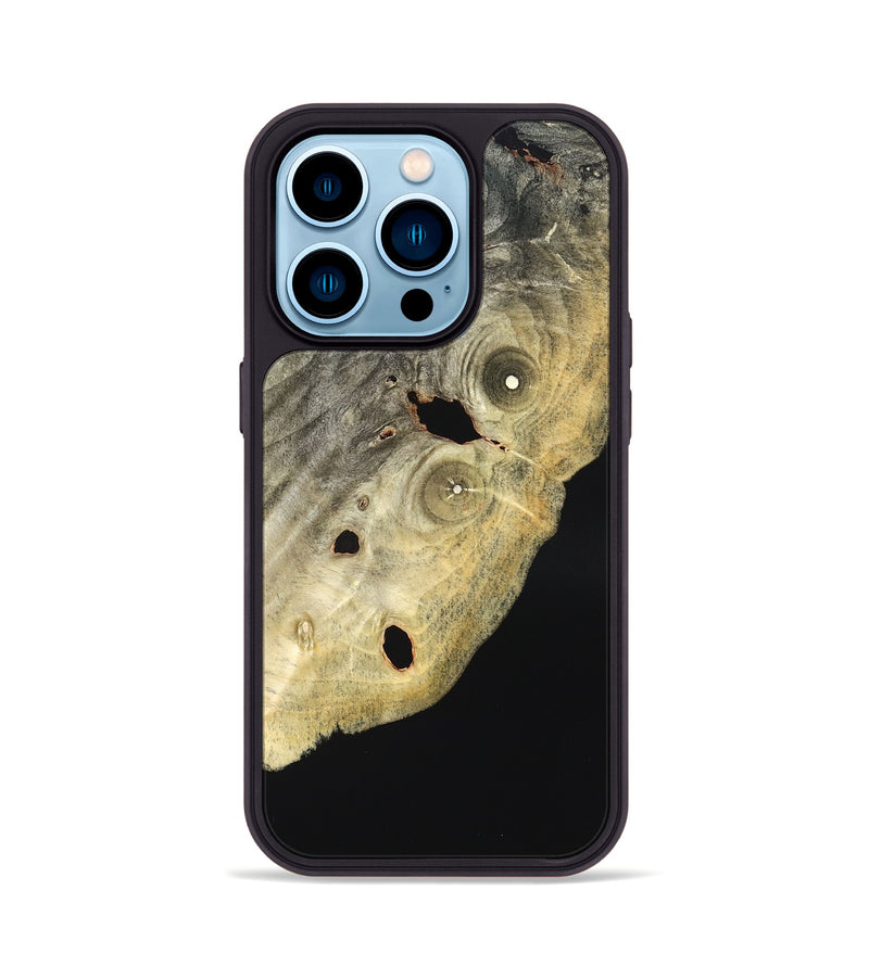 iPhone 14 Pro Wood Phone Case - Shelia (Wood Burl, 822632)