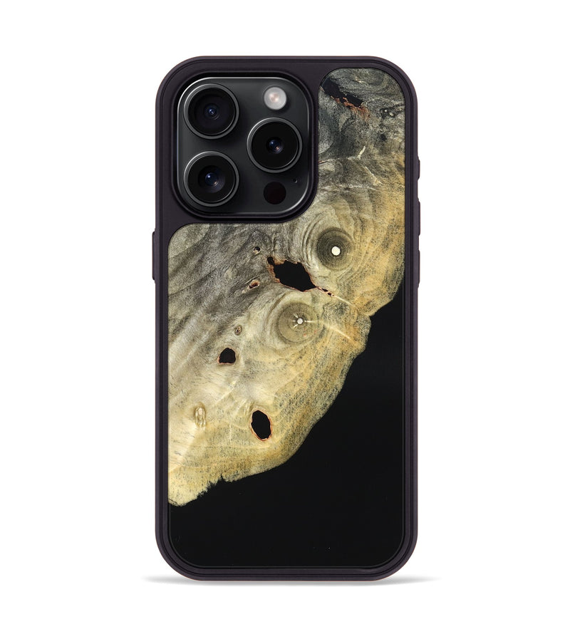 iPhone 15 Pro Wood Phone Case - Shelia (Wood Burl, 822632)