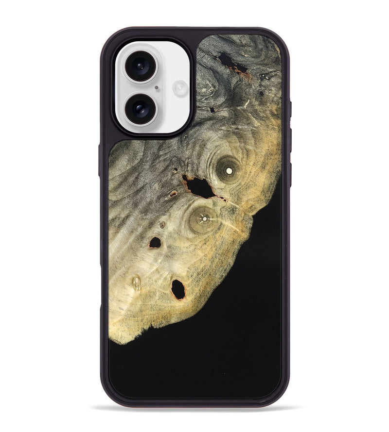 iPhone 16 Plus Wood Phone Case - Shelia (Wood Burl, 822632)