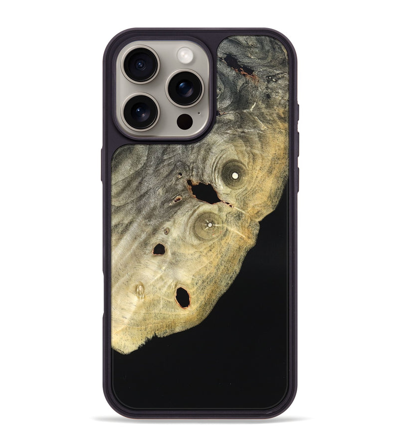 iPhone 16 Pro Max Wood Phone Case - Shelia (Wood Burl, 822632)