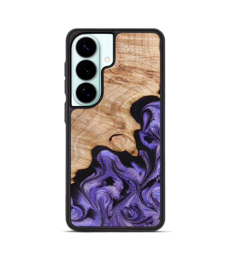 Galaxy S26 Wood Phone Case - Shyann (Purple, 822637)
