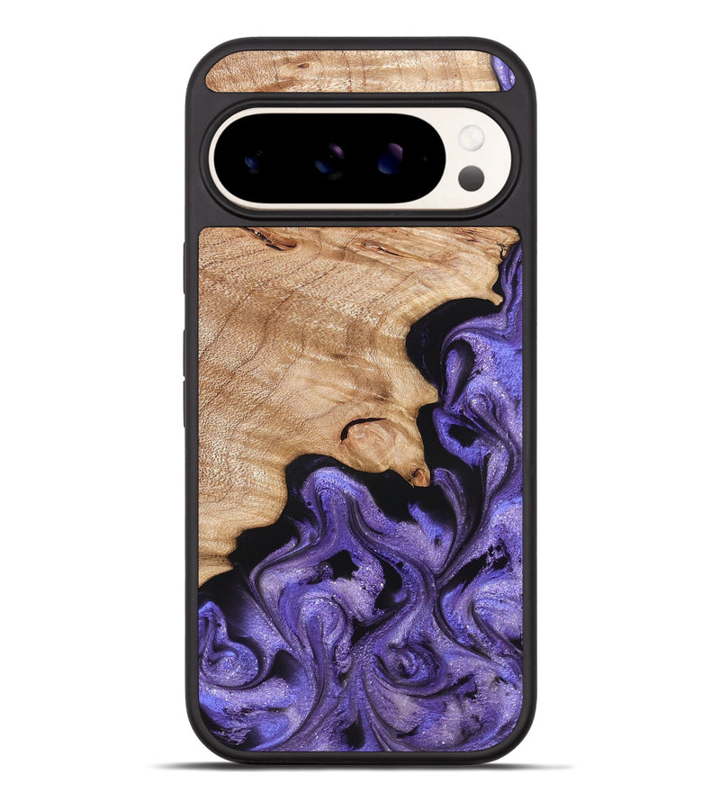 Pixel 9 Pro XL Wood Phone Case - Shyann (Purple, 822637)