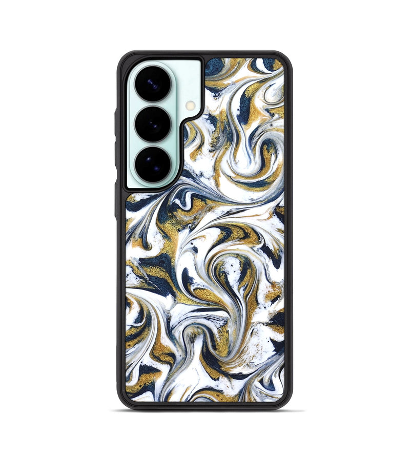 Galaxy S26 ResinArt Phone Case - Omarion (Teal & Gold, 822656)