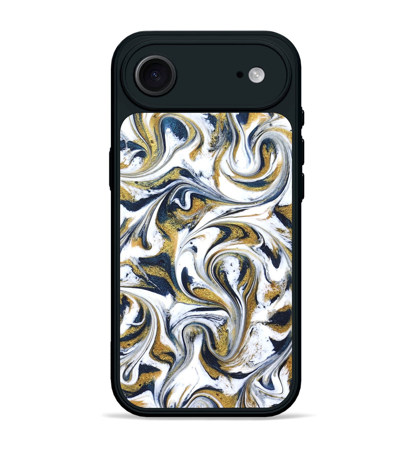 iPhone 17 Air ResinArt Phone Case - Omarion (Teal & Gold, 822656)