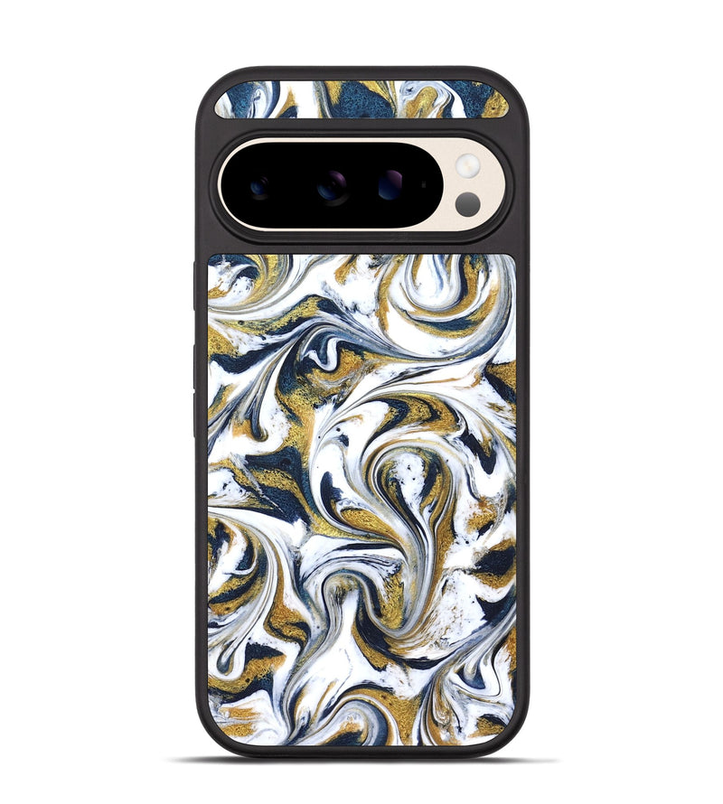 Pixel 10 ResinArt Phone Case - Omarion (Teal & Gold, 822656)