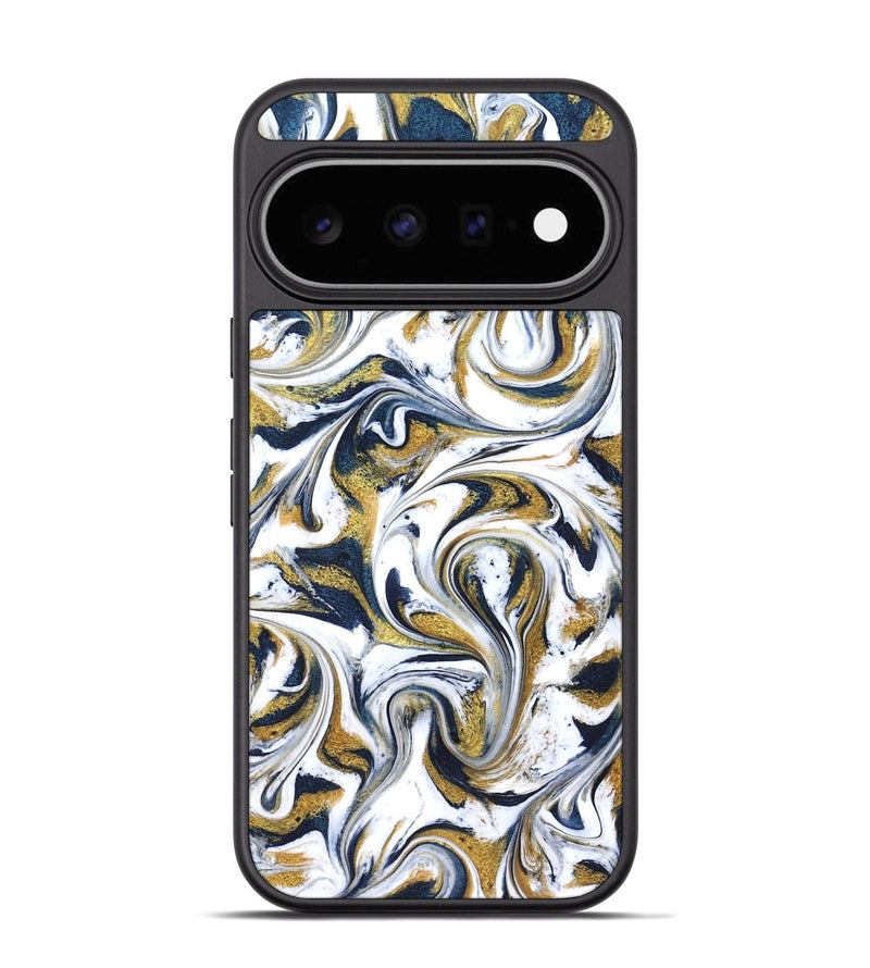 Pixel 11 Pro ResinArt Phone Case - Omarion (Teal & Gold, 822656)