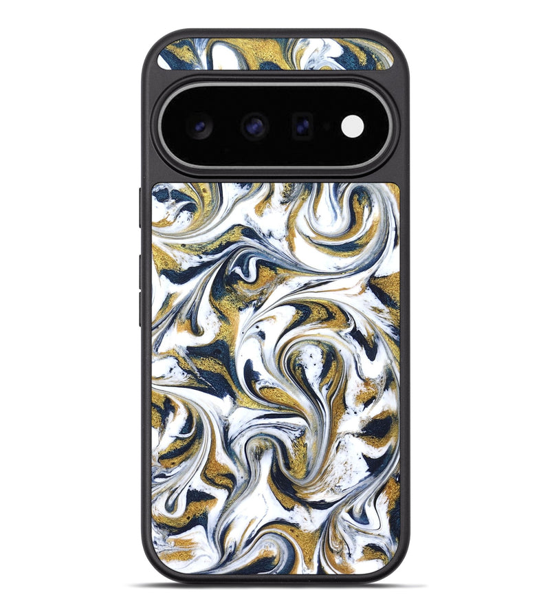 Pixel 11 Pro XL ResinArt Phone Case - Omarion (Teal & Gold, 822656)