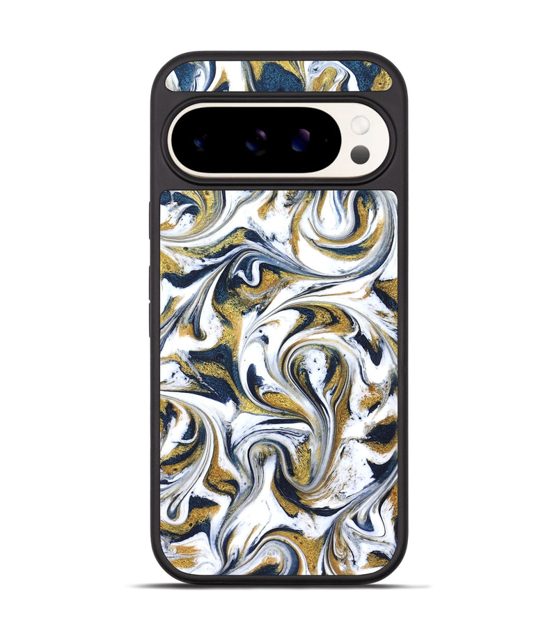 Pixel 9 Pro ResinArt Phone Case - Omarion (Teal & Gold, 822656)