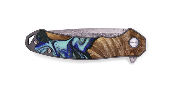 EDC Wood Pocket Knife - Jed (Green, 822660)