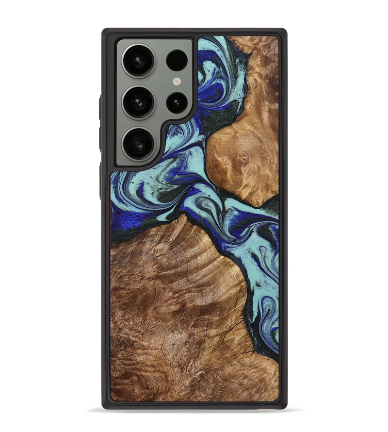 Galaxy S23 Ultra Wood Phone Case - Jed (Green, 822660)