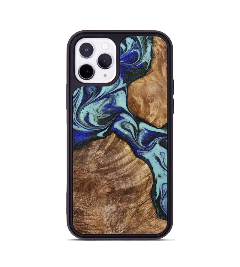 iPhone 11 Pro Wood Phone Case - Jed (Green, 822660)