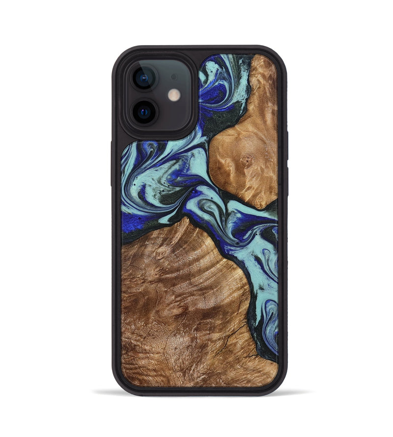 iPhone 12 Wood Phone Case - Jed (Green, 822660)