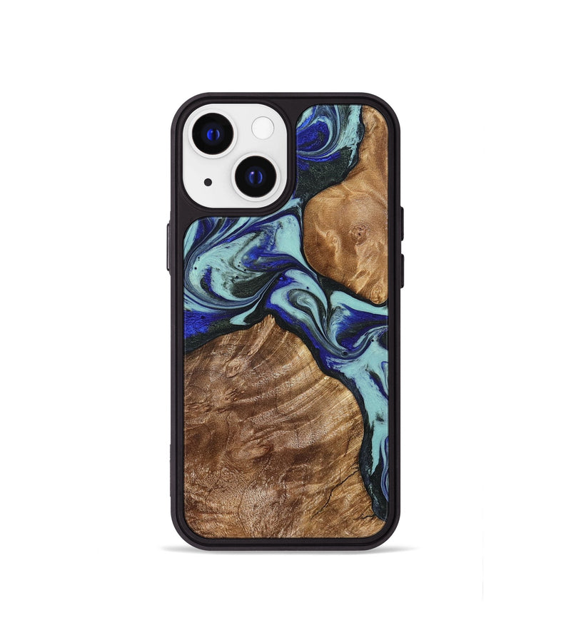 iPhone 13 mini Wood Phone Case - Jed (Green, 822660)