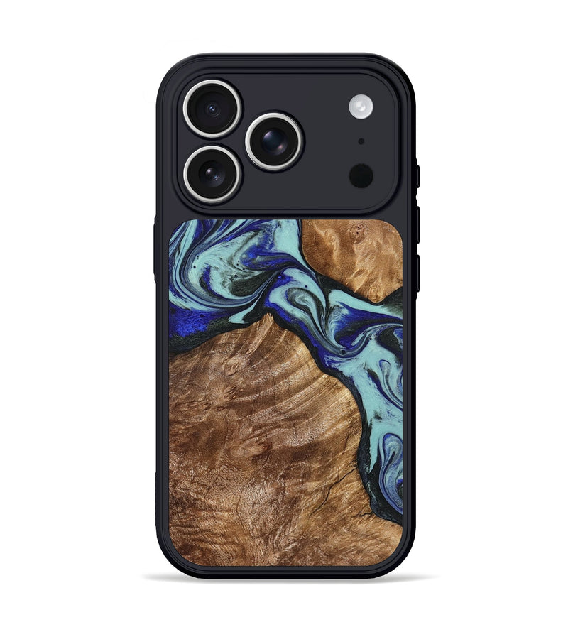 iPhone 17 Pro Wood Phone Case - Jed (Green, 822660)