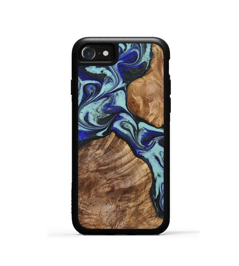 iPhone SE Wood Phone Case - Jed (Green, 822660)