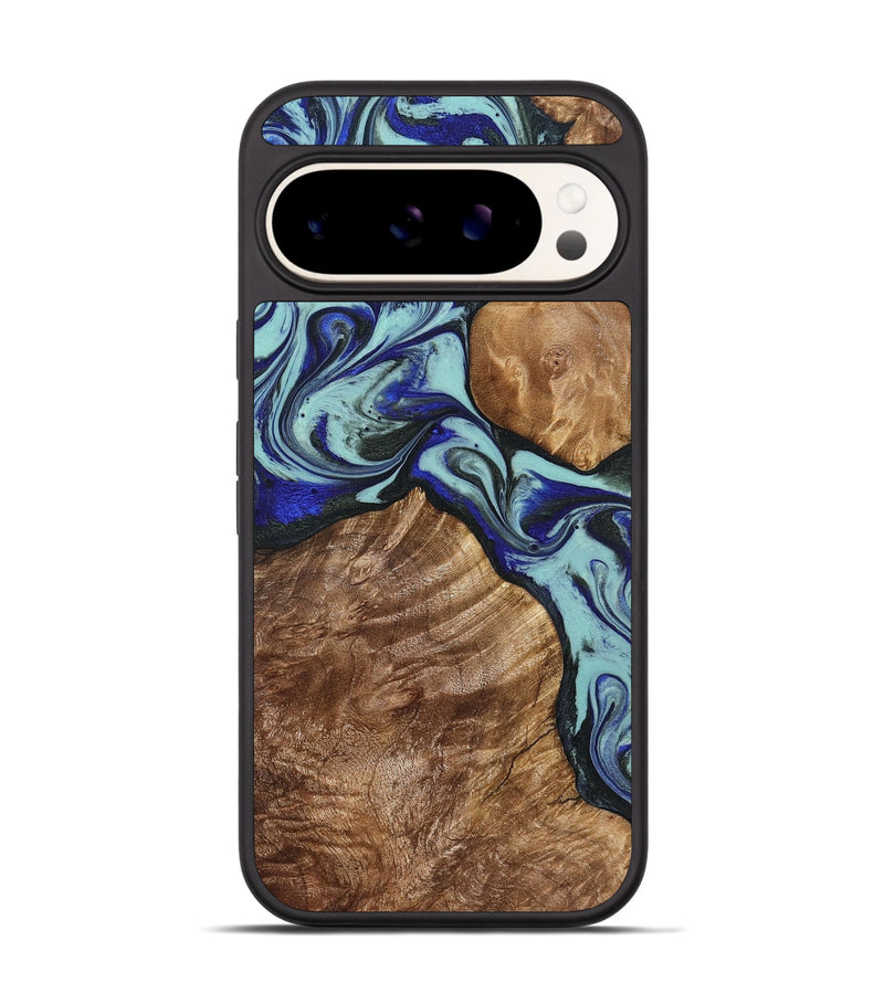 Pixel 9 Wood Phone Case - Jed (Green, 822660)