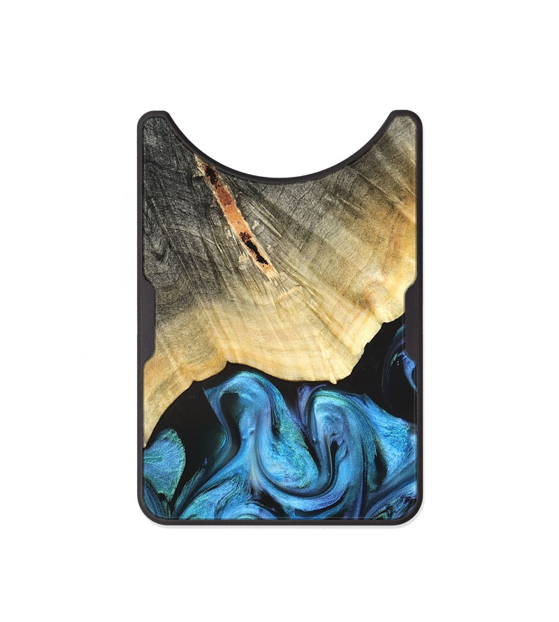 Alloy Wood Wallet - Adalyn (Blue, 822662)