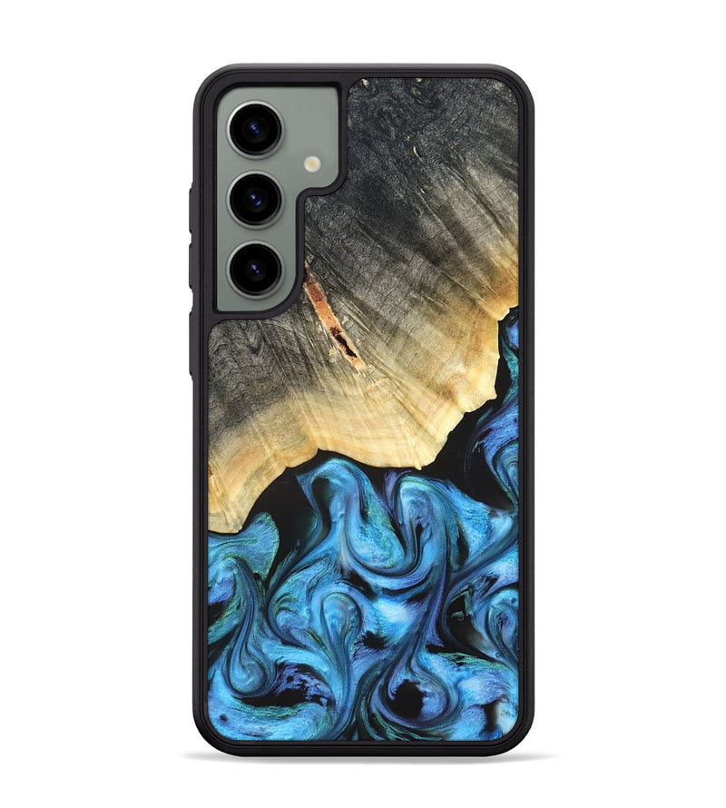 Galaxy S24 Plus Wood Phone Case - Adalyn (Blue, 822662)
