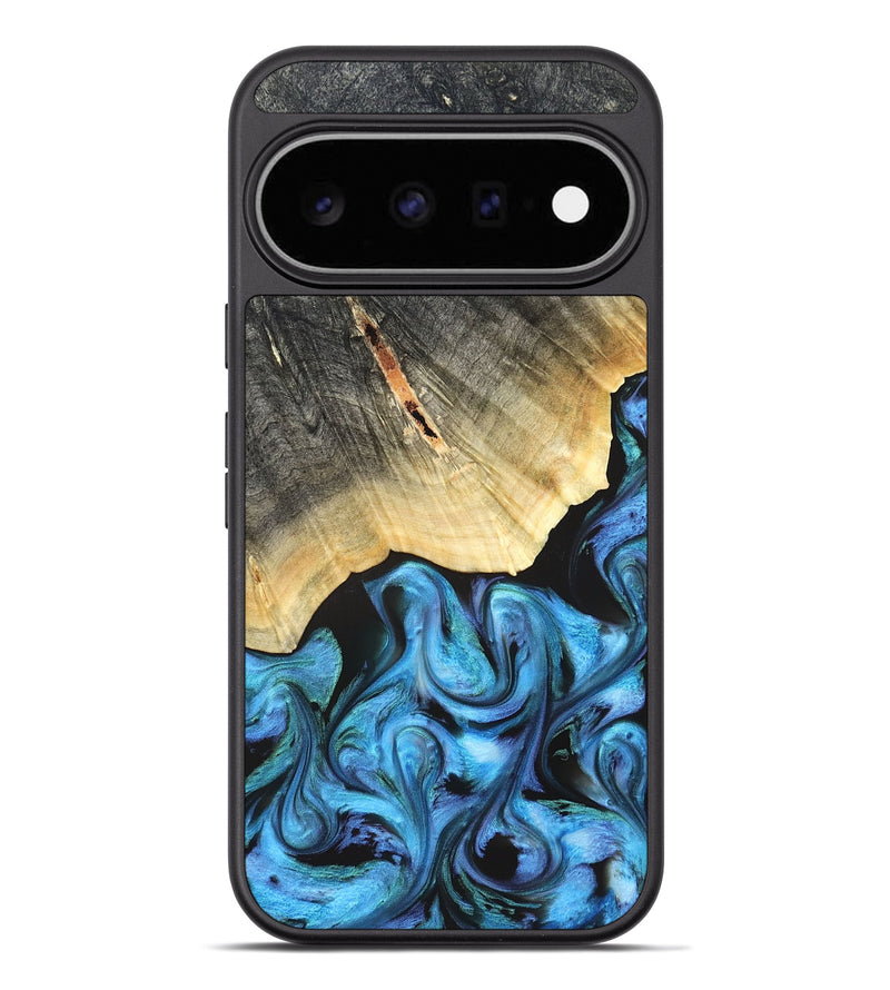 Pixel 11 Pro XL Wood Phone Case - Adalyn (Blue, 822662)