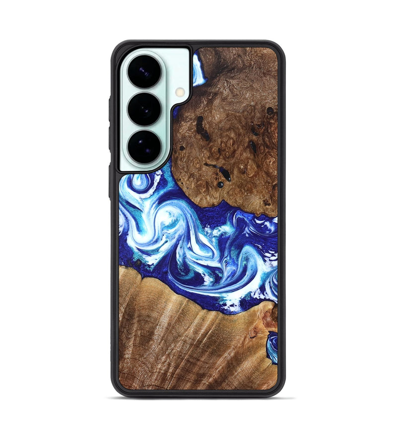 Galaxy S26 Plus Wood Phone Case - Laura (Blue, 822667)