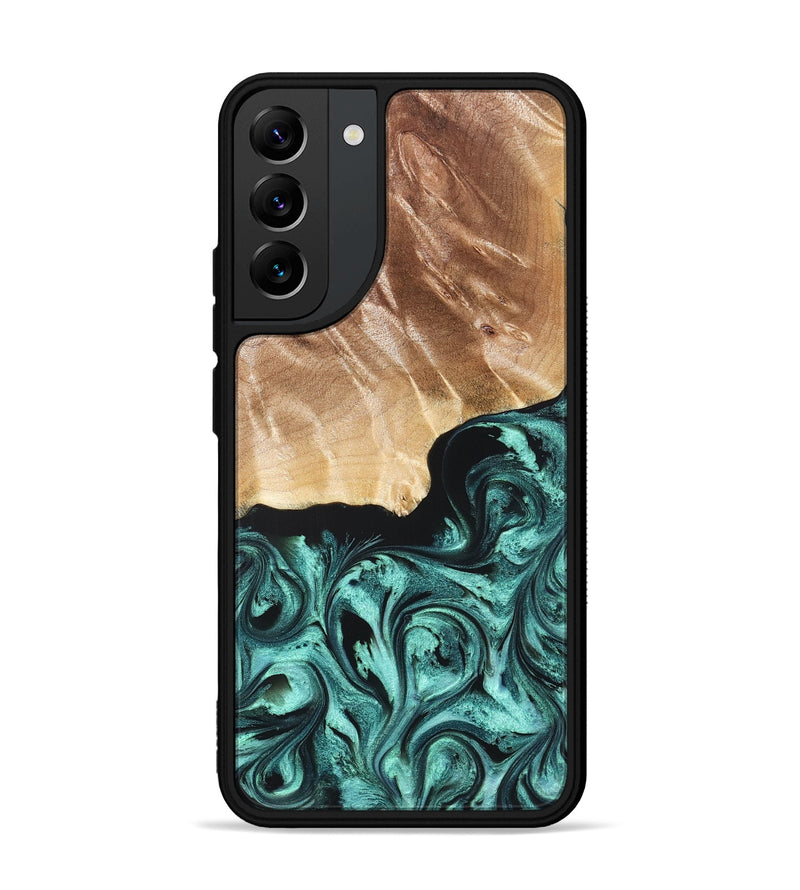 Galaxy S22 Plus Wood Phone Case - Gene (Green, 822670)