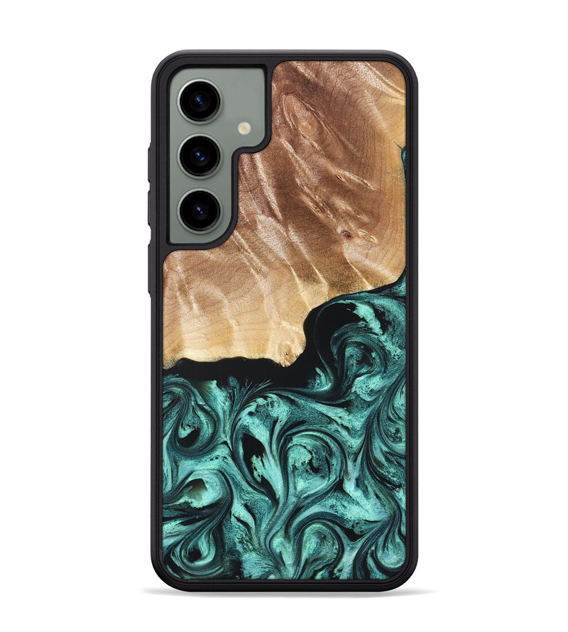 Galaxy S24 Plus Wood Phone Case - Gene (Green, 822670)