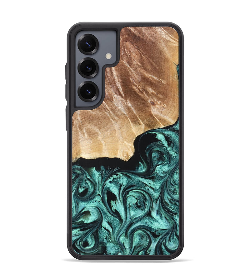 Galaxy S25 Plus Wood Phone Case - Gene (Green, 822670)