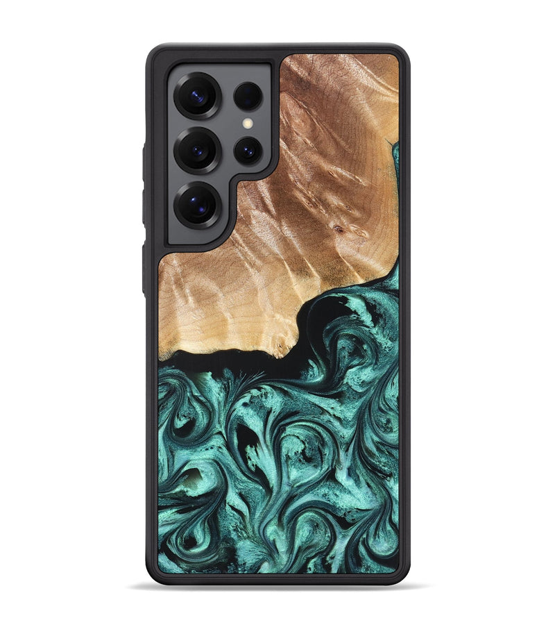 Galaxy S25 Ultra Wood Phone Case - Gene (Green, 822670)