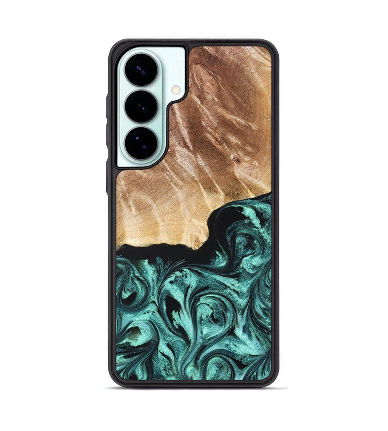 Galaxy S26 Plus Wood Phone Case - Gene (Green, 822670)