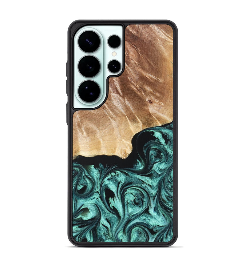 Galaxy S26 Ultra Wood Phone Case - Gene (Green, 822670)