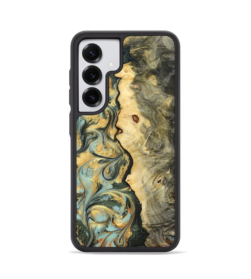Galaxy S25 Wood Phone Case - Katlin (Green, 822672)