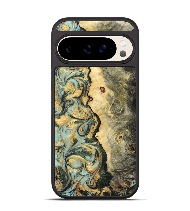 Pixel 10 Wood Phone Case - Katlin (Green, 822672)