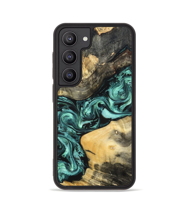 Galaxy S23 Wood Phone Case - Audrey (Green, 822680)