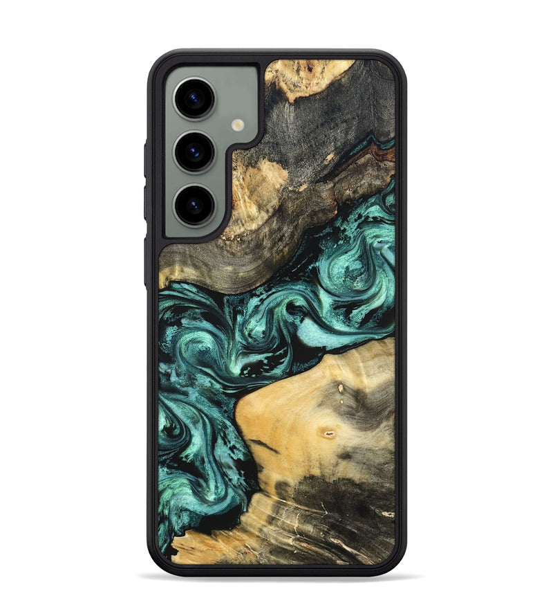 Galaxy S24 Plus Wood Phone Case - Audrey (Green, 822680)