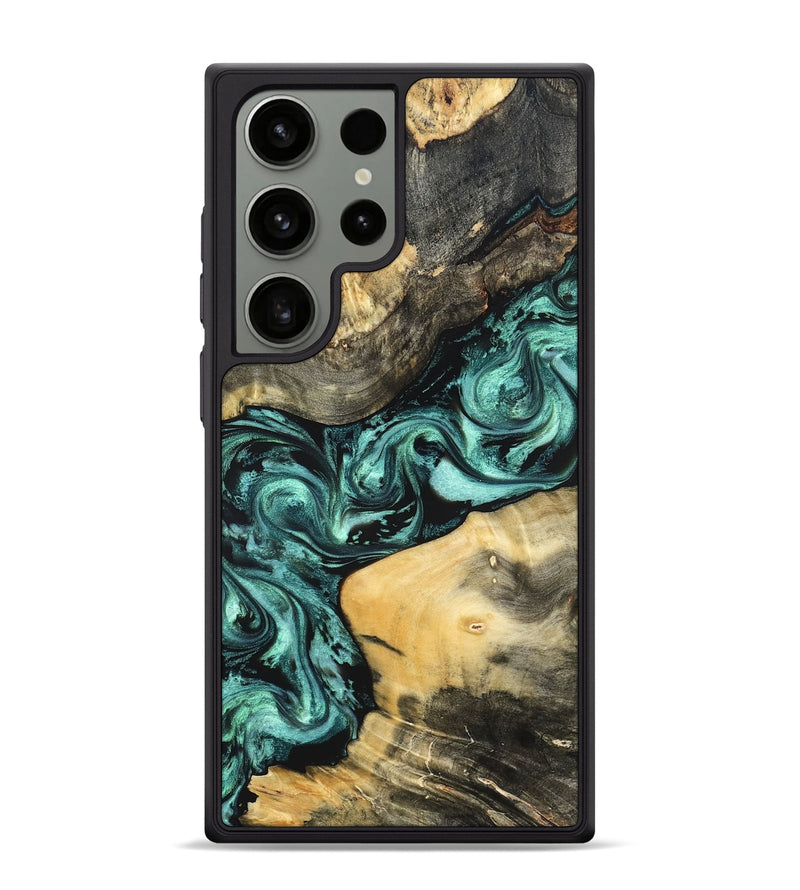 Galaxy S24 Ultra Wood Phone Case - Audrey (Green, 822680)