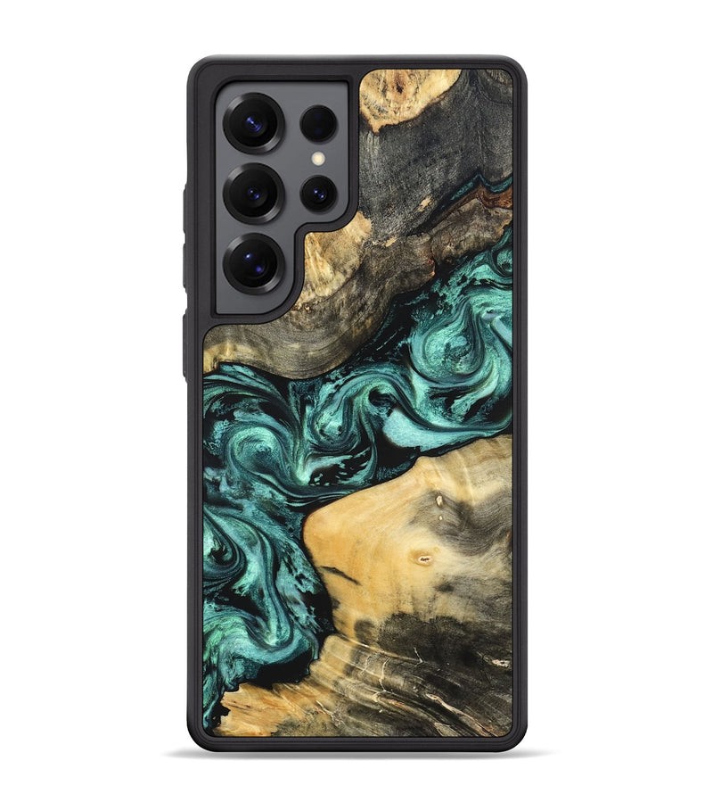 Galaxy S25 Ultra Wood Phone Case - Audrey (Green, 822680)