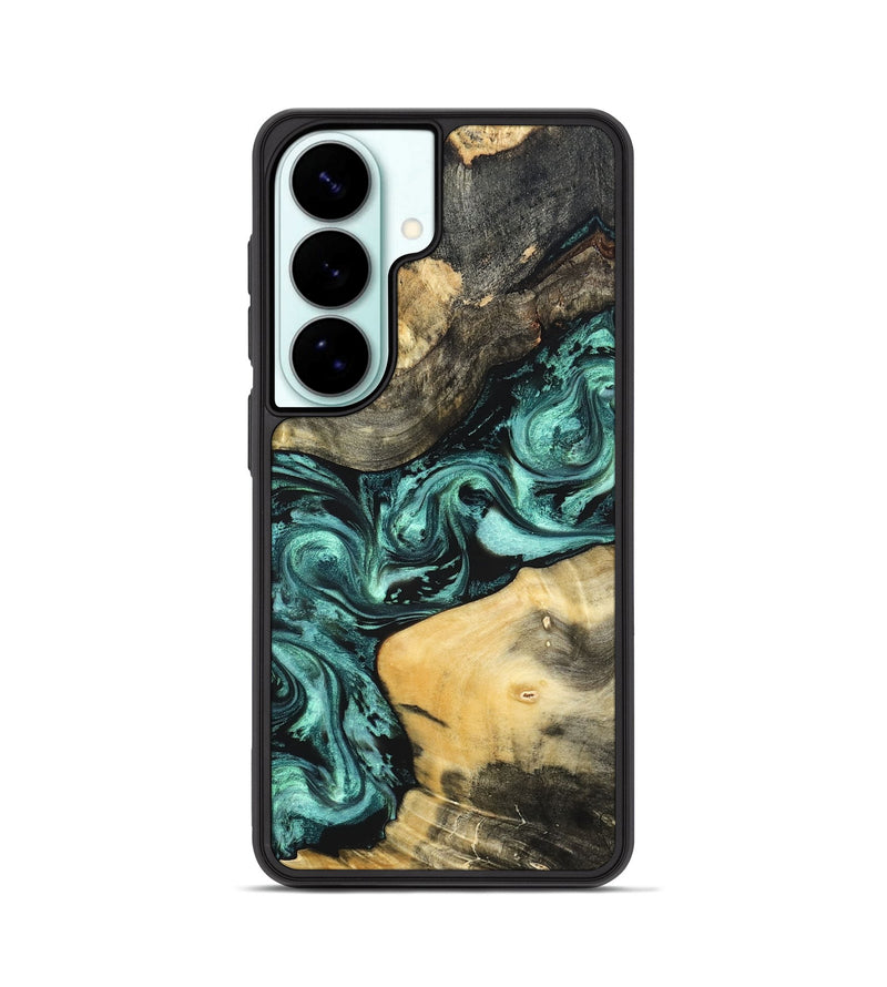 Galaxy S26 Wood Phone Case - Audrey (Green, 822680)