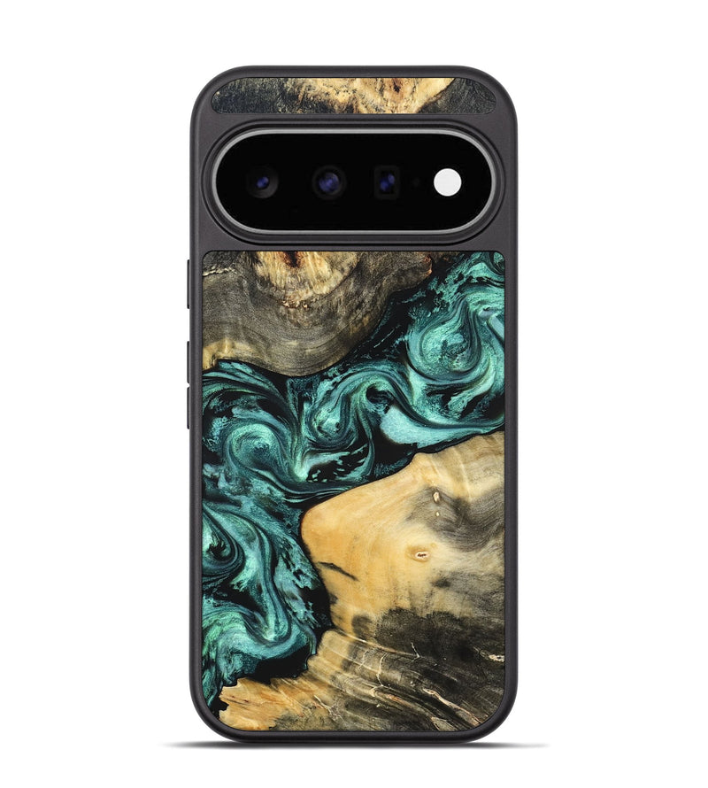 Pixel 11 Wood Phone Case - Audrey (Green, 822680)