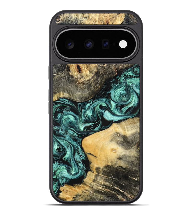 Pixel 11 Pro XL Wood Phone Case - Audrey (Green, 822680)