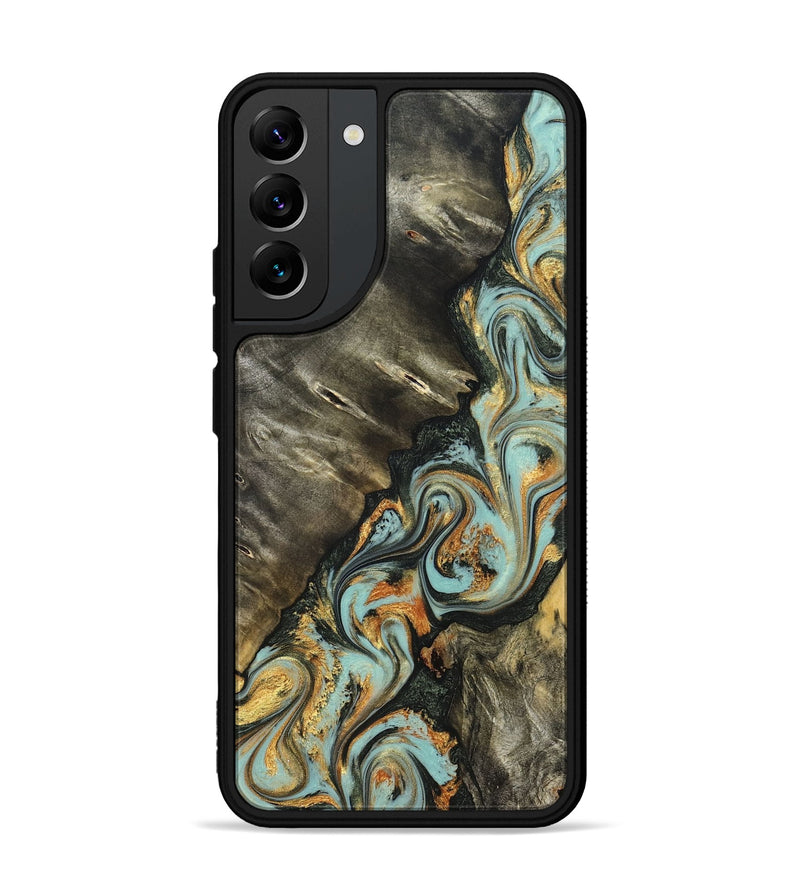 Galaxy S22 Plus Wood Phone Case - Kirsten (Green, 822681)