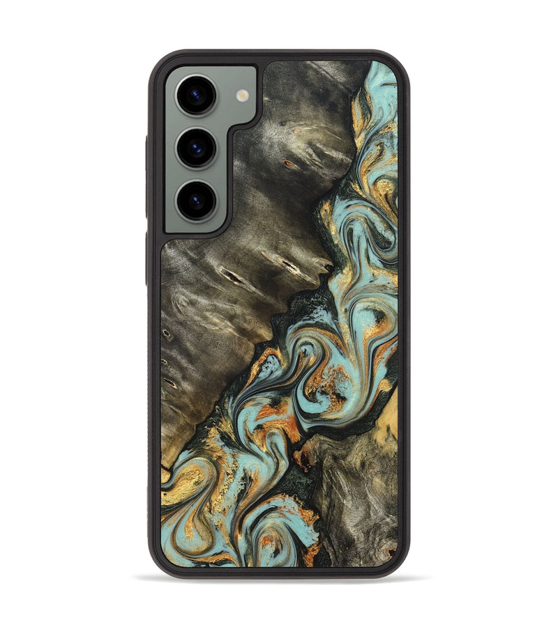Galaxy S23 Plus Wood Phone Case - Kirsten (Green, 822681)